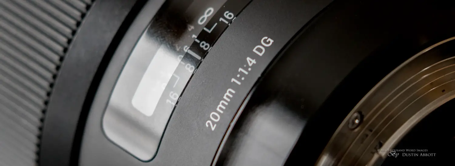 Sigma 20mm f/1.4 DG HSM ART Lens Review - DustinAbbott.net